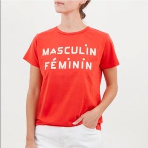 Clare V Masculin Feminin Tee
